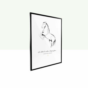 studio-karel-van-griensven-poster-paard-illustratie-steppingstone