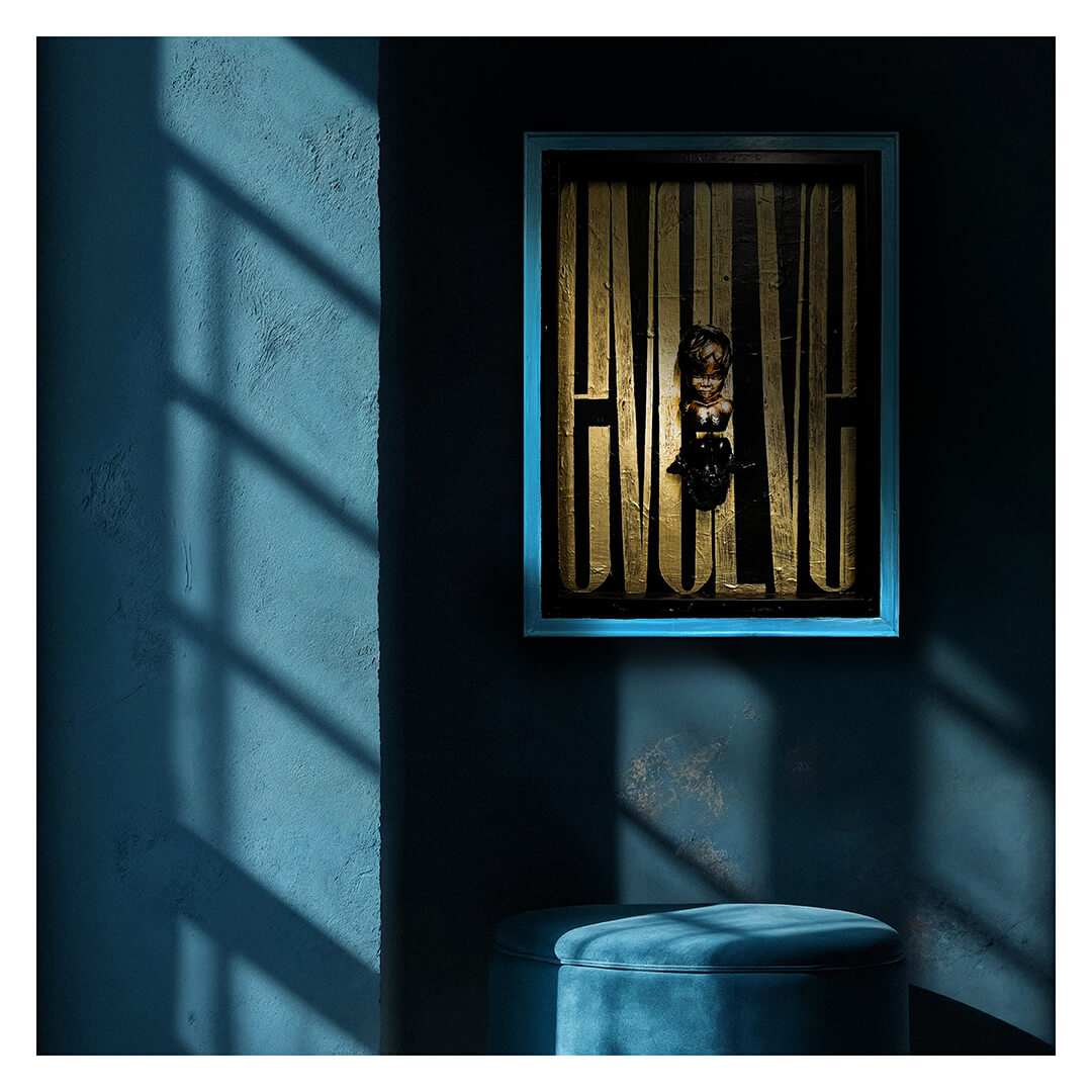 Evolve schilderij Karel van Griensven – origineel kunstwerk over verandering.